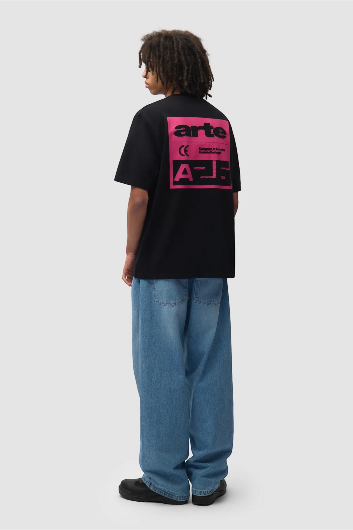 ARTE ANTWERP Ease Denim Pant Denim Bleach | Pantalon Coton Oversize | Edgar Bdx