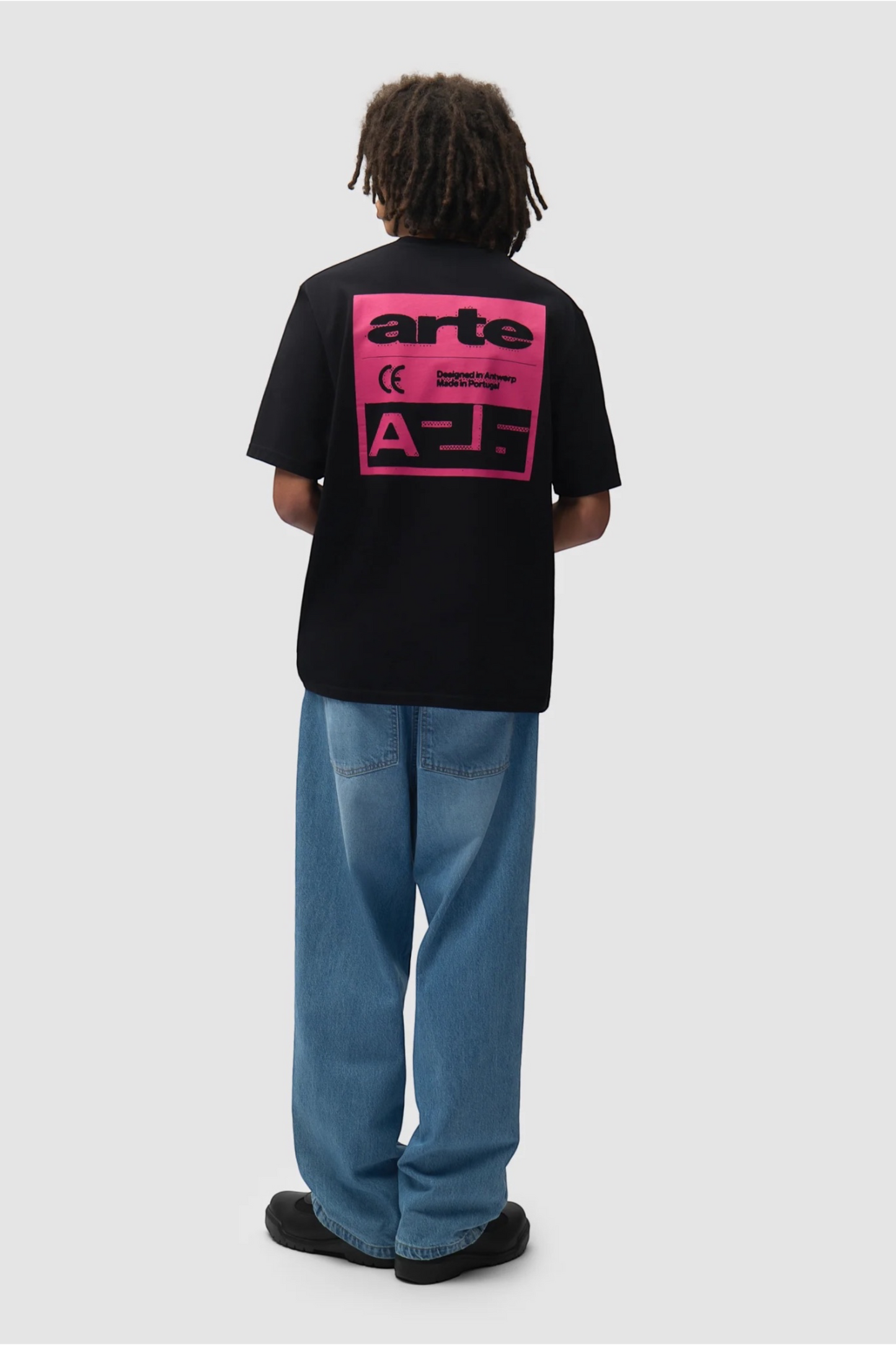 ARTE ANTWERP Ease Denim Pant Denim Bleach | Pantalon Coton Oversize | Edgar Bdx