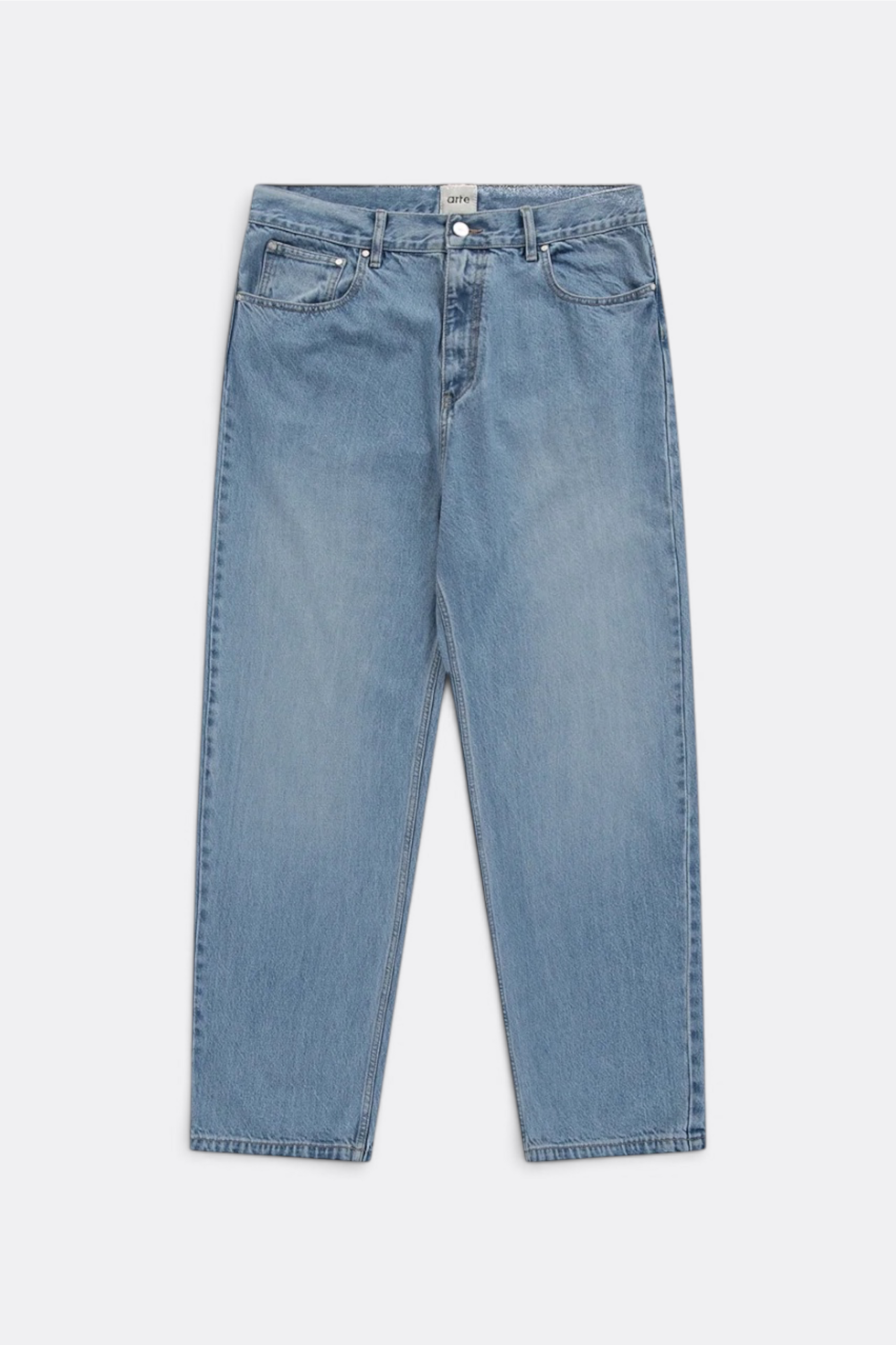 ARTE ANTWERP Ease Denim Pant Denim Bleach | Pantalon Coton Oversize | Edgar Bdx