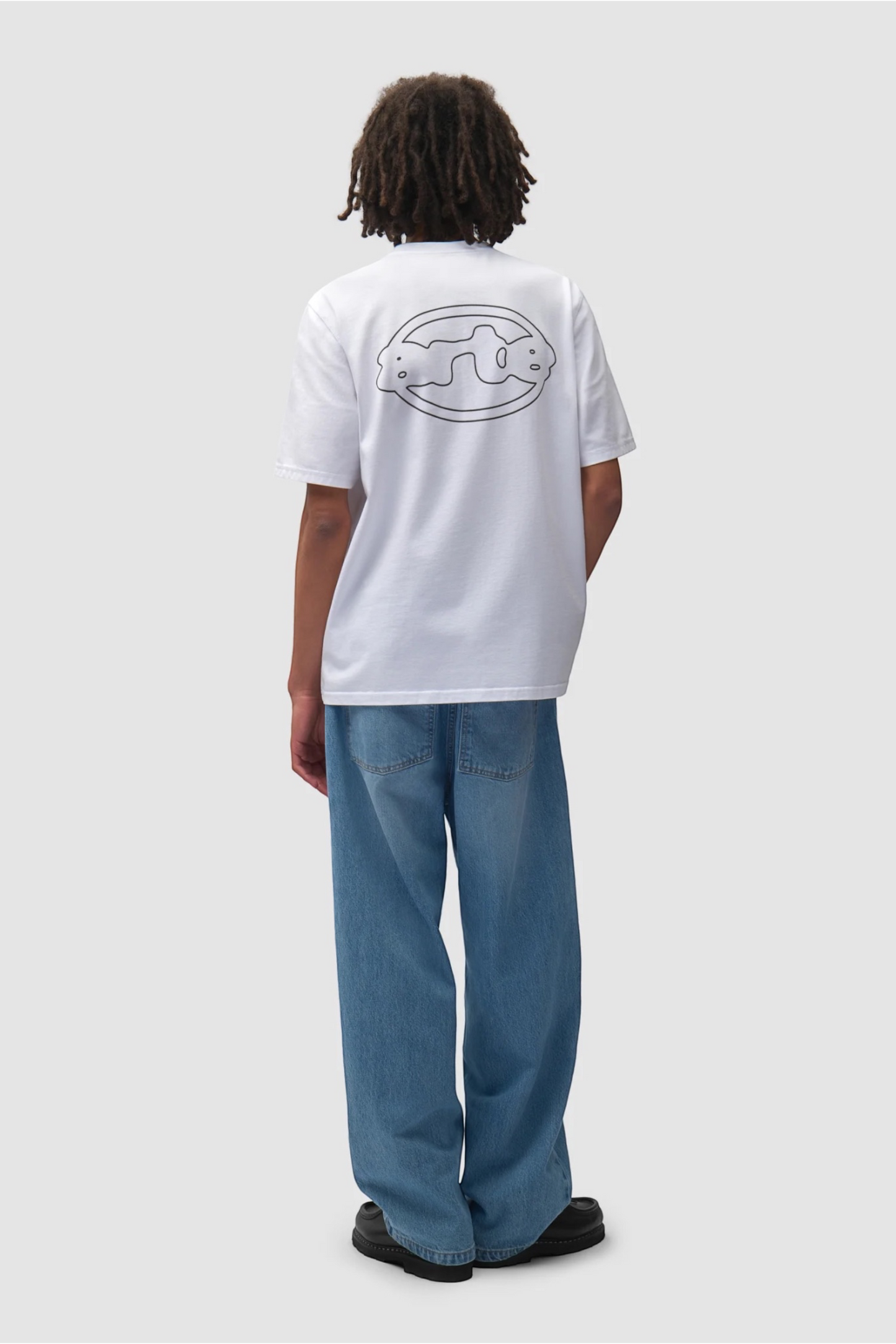 ARTE ANTWERP Emblem T-Shirt White | T-Shirt Coton Premium | Edgar Bdx