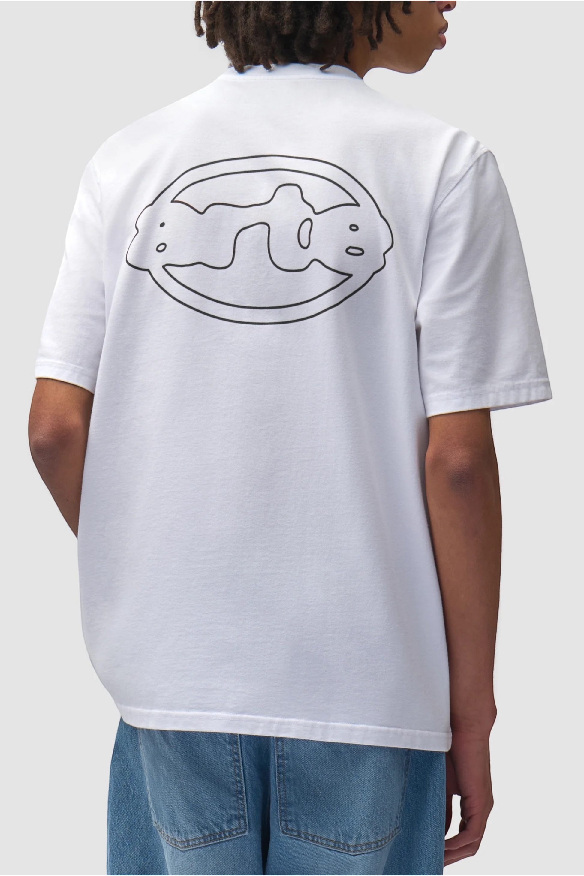 ARTE ANTWERP Emblem T-Shirt White | T-Shirt Coton Premium | Edgar Bdx