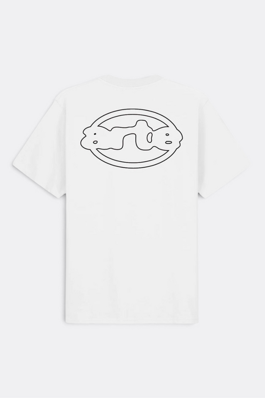 ARTE ANTWERP Emblem T-Shirt White | T-Shirt Coton Premium | Edgar Bdx