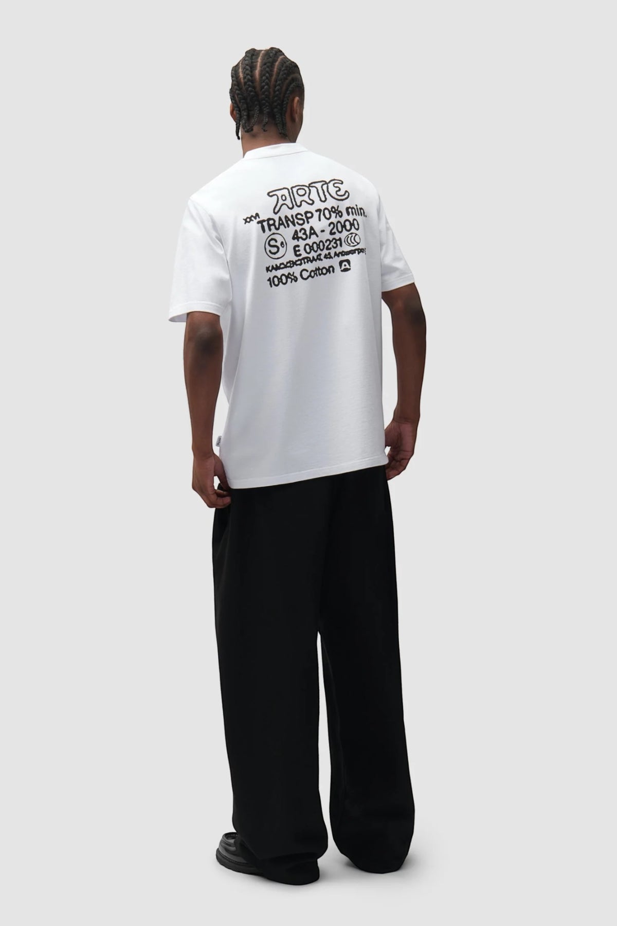 ARTE ANTWERP Serial Stamp T-Shirt White | Edgar Bdx