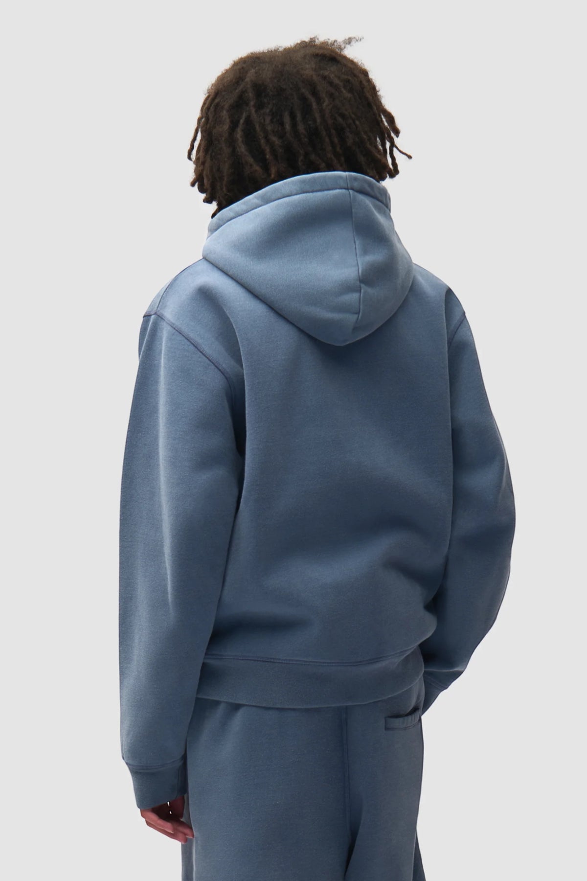ARTE ANTWERP Stencil Sunfade Zip Hoodie Navy | Edgar Bdx