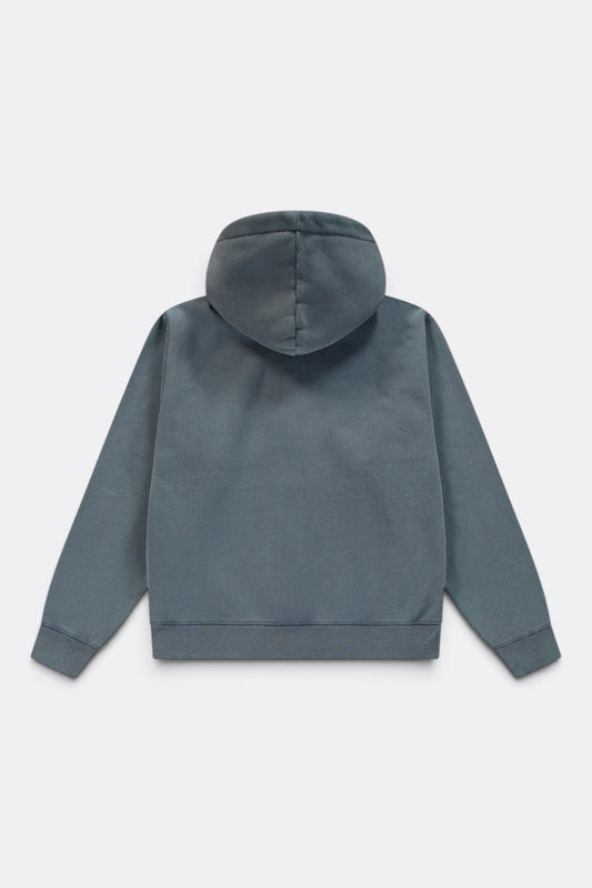 ARTE ANTWERP Stencil Sunfade Zip Hoodie Navy | Edgar Bdx