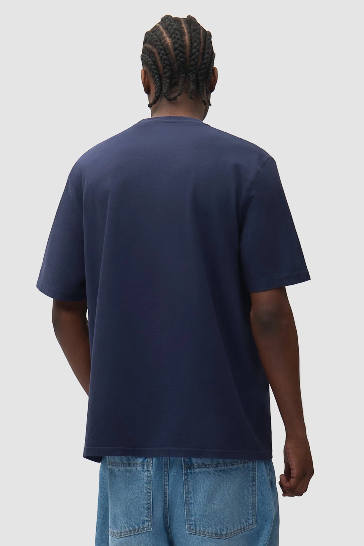 ARTE ANTWERP Sun Stamp T-Shirt Navy | Edgar Bdx