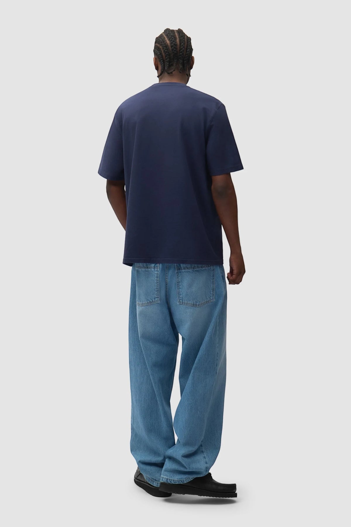 ARTE ANTWERP Sun Stamp T-Shirt Navy | Edgar Bdx
