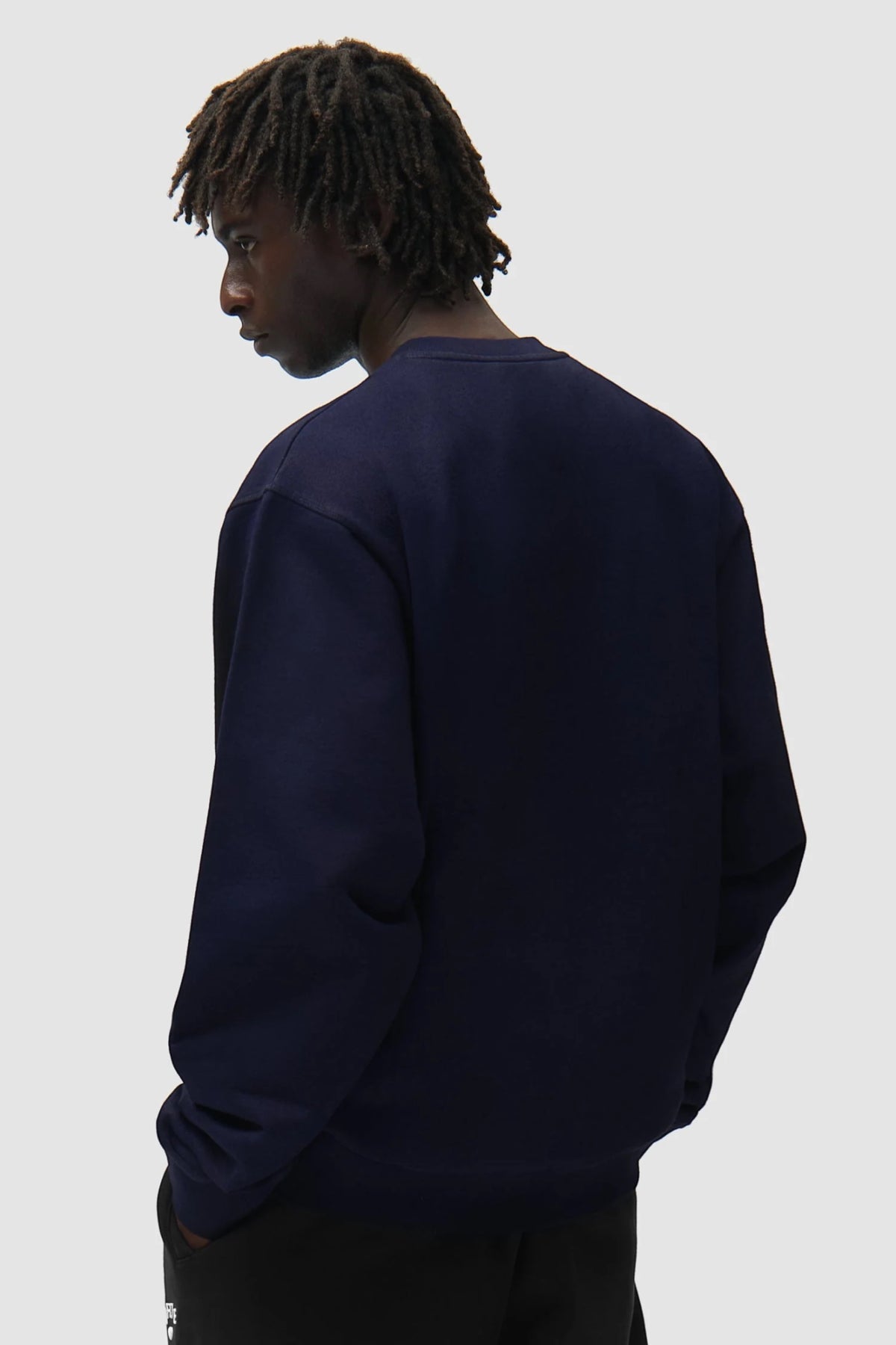 ARTE ANTWERP Sunfade Crewneck Navy Black | Edgar Bdx