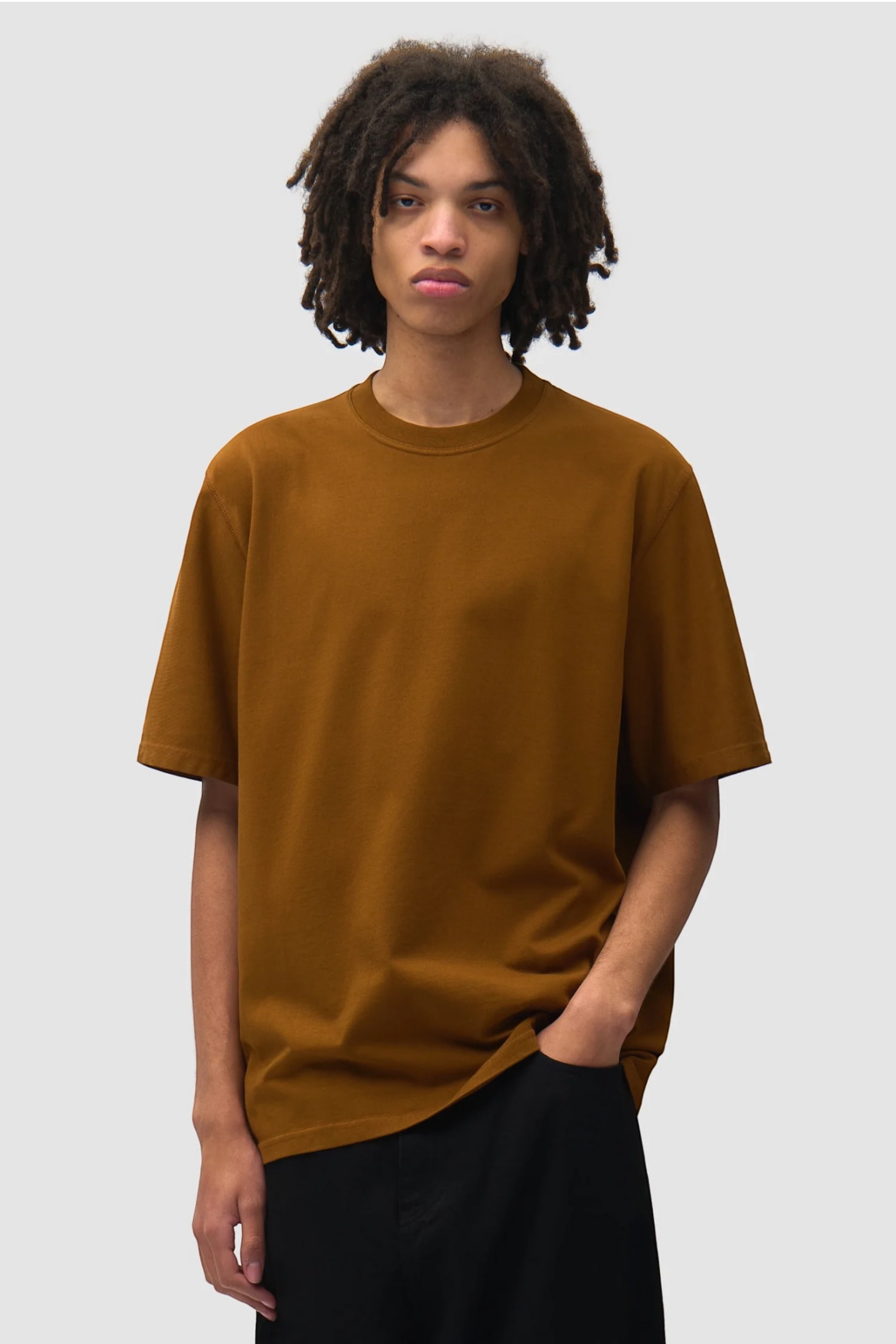 ARTE ANTWERP Tricolor Serial T-Shirt Brown | T-Shirt Coton Premium | Edgar Bdx