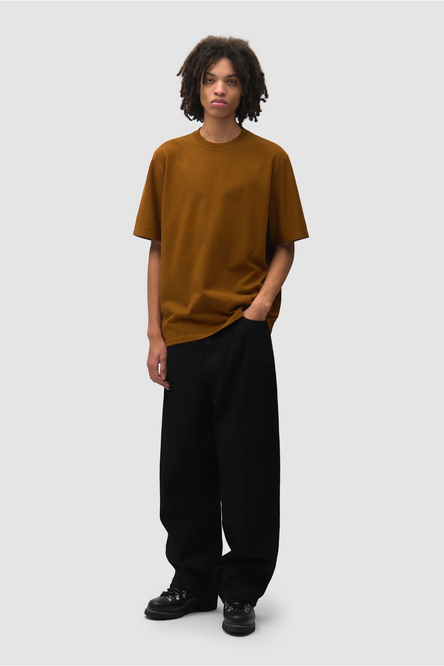 ARTE ANTWERP Tricolor Serial T-Shirt Brown | T-Shirt Coton Premium | Edgar Bdx