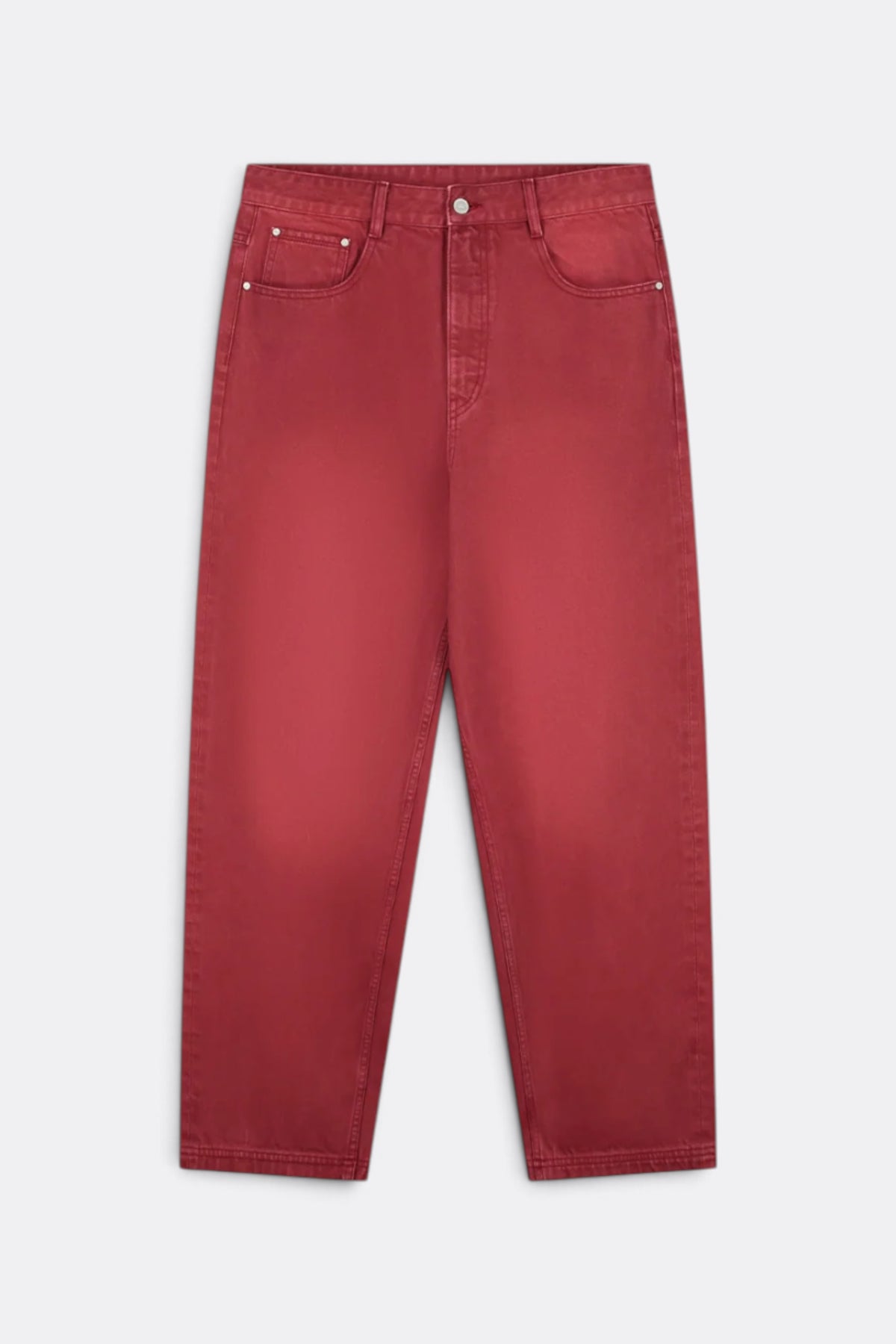ARTE ANTWERP Washed Ease Denim Red | Edgar Bdx