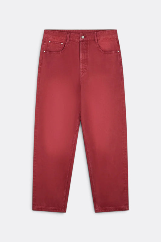 ARTE ANTWERP Washed Ease Denim Red | Edgar Bdx