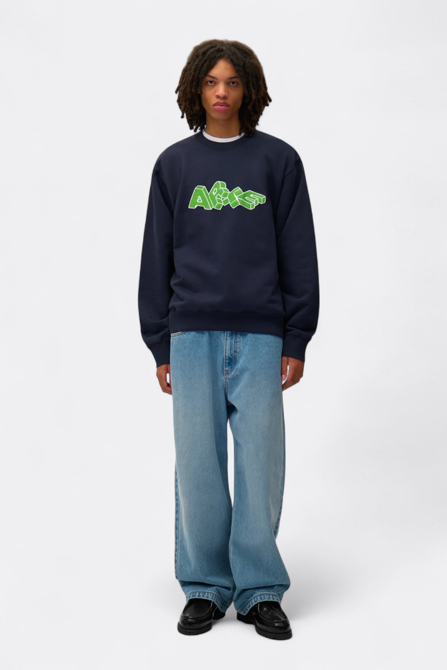 Arte - Arte Blocks Crewneck (Navy)