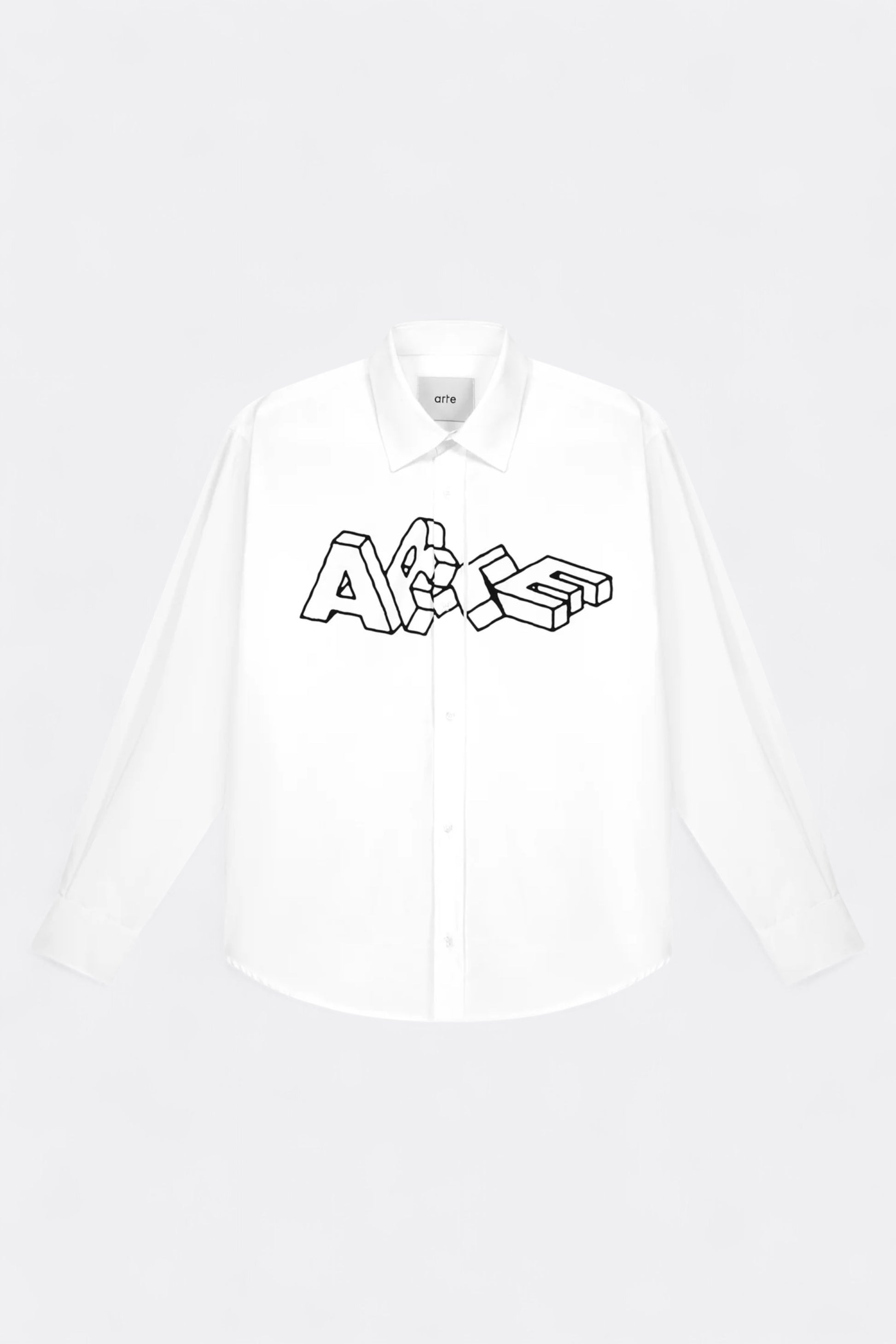 Arte - Arte Blocks Shirt (White)