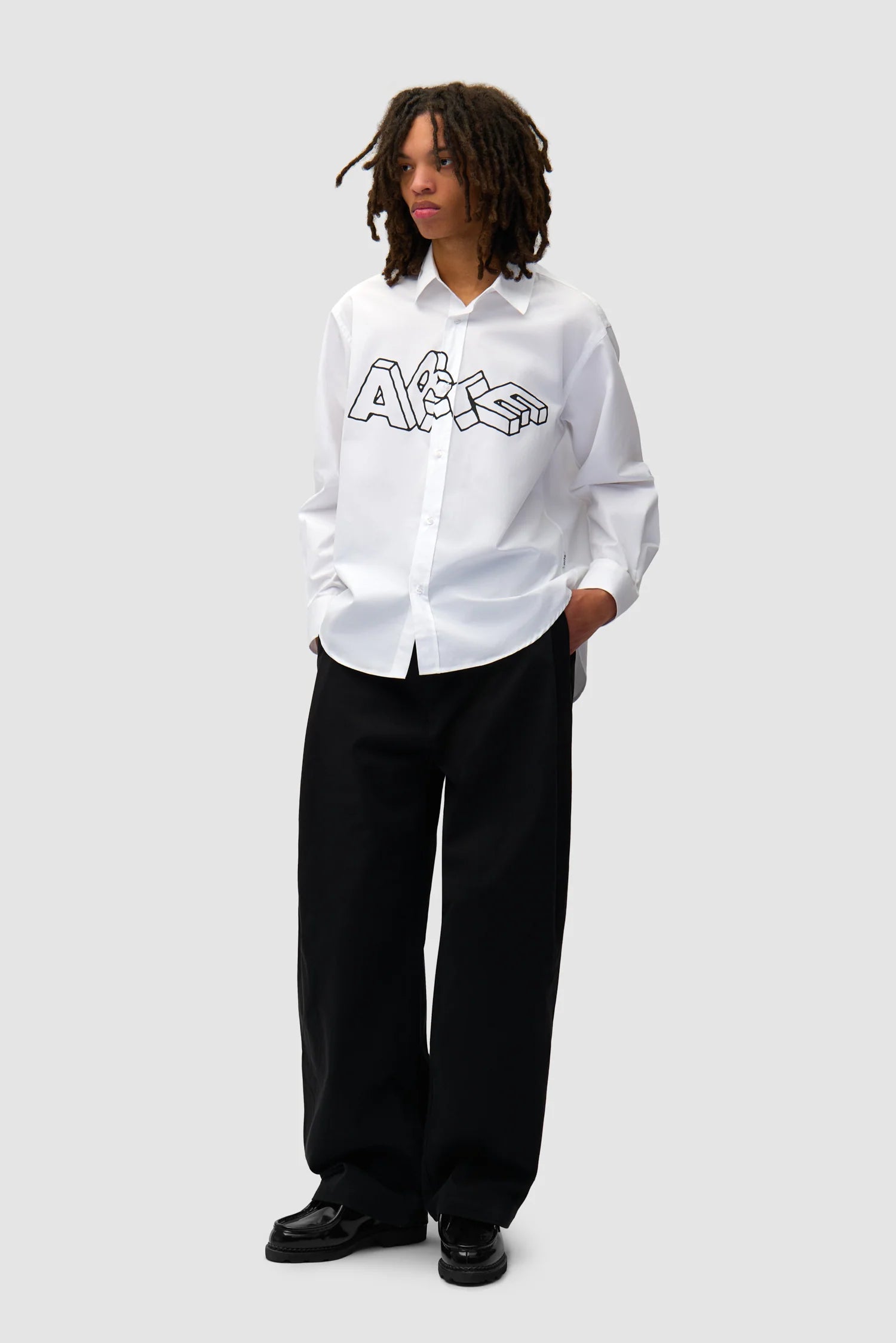 Arte - Arte Blocks Shirt (White)