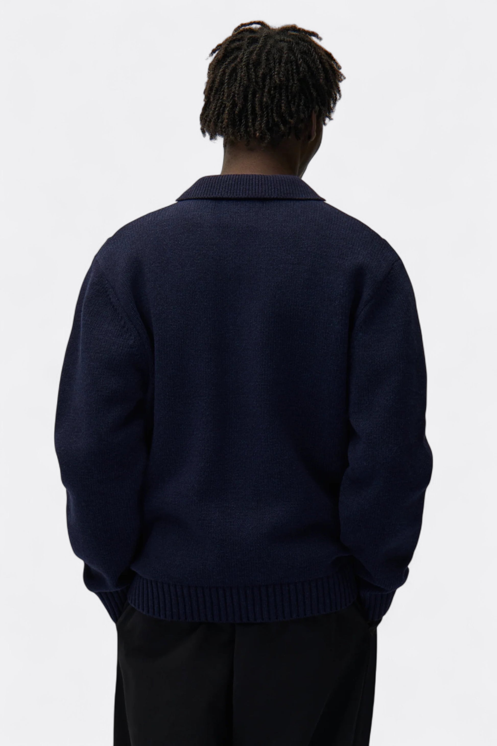 Arte - Arte Cardigan (Navy / White)