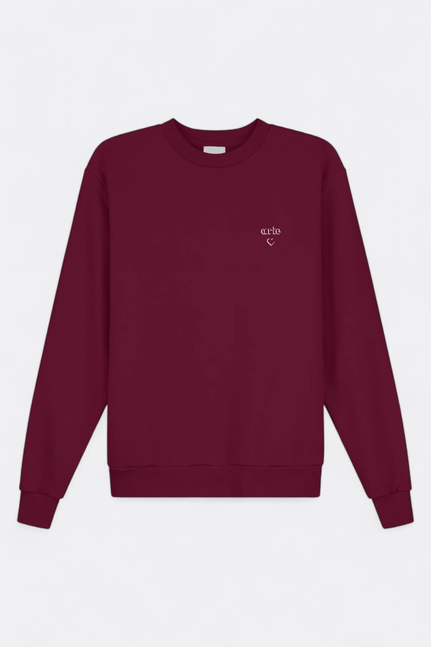 Arte - Arte Heart Crewneck (Bordeaux)
