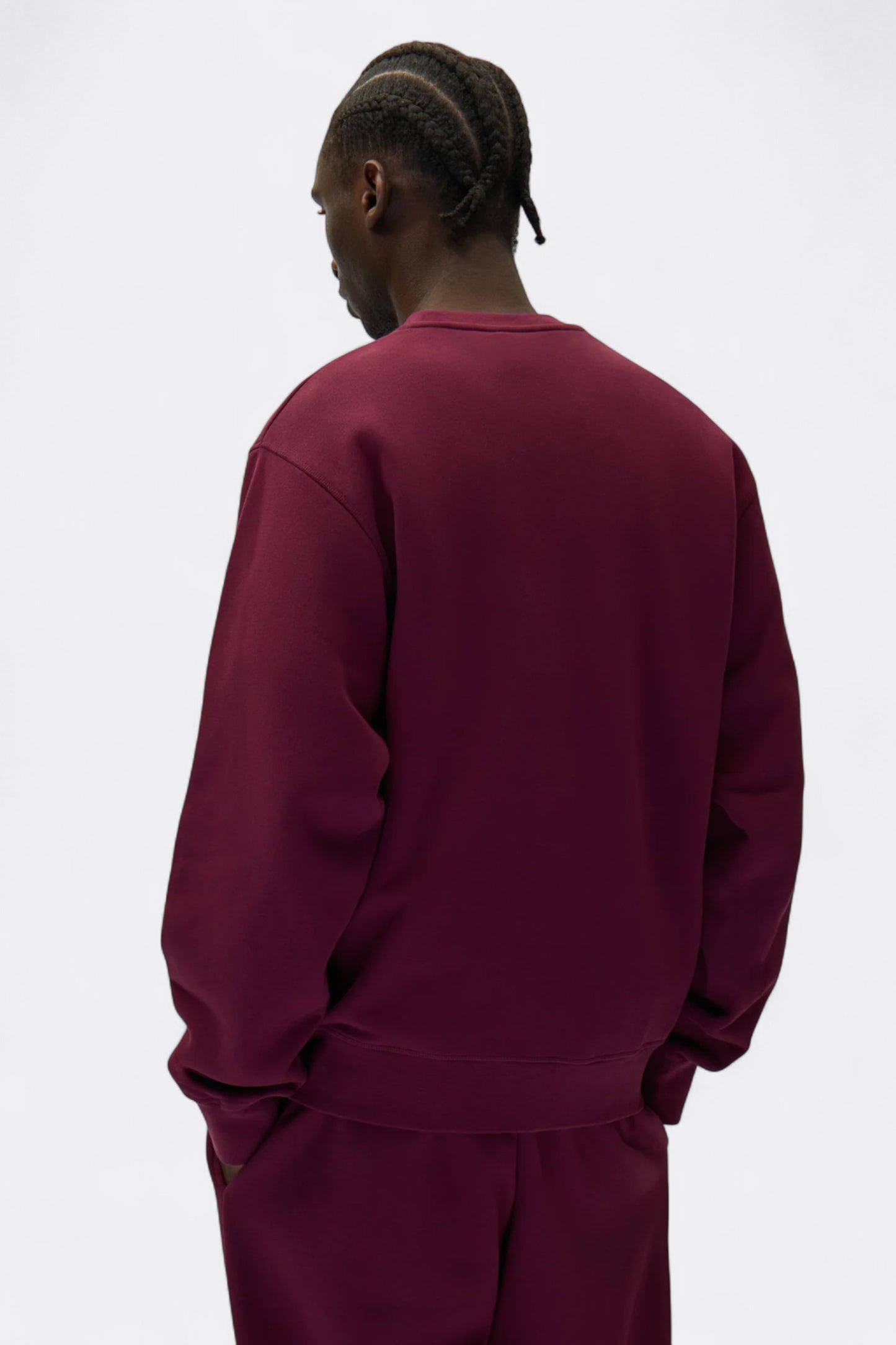 Arte - Arte Heart Crewneck (Bordeaux)