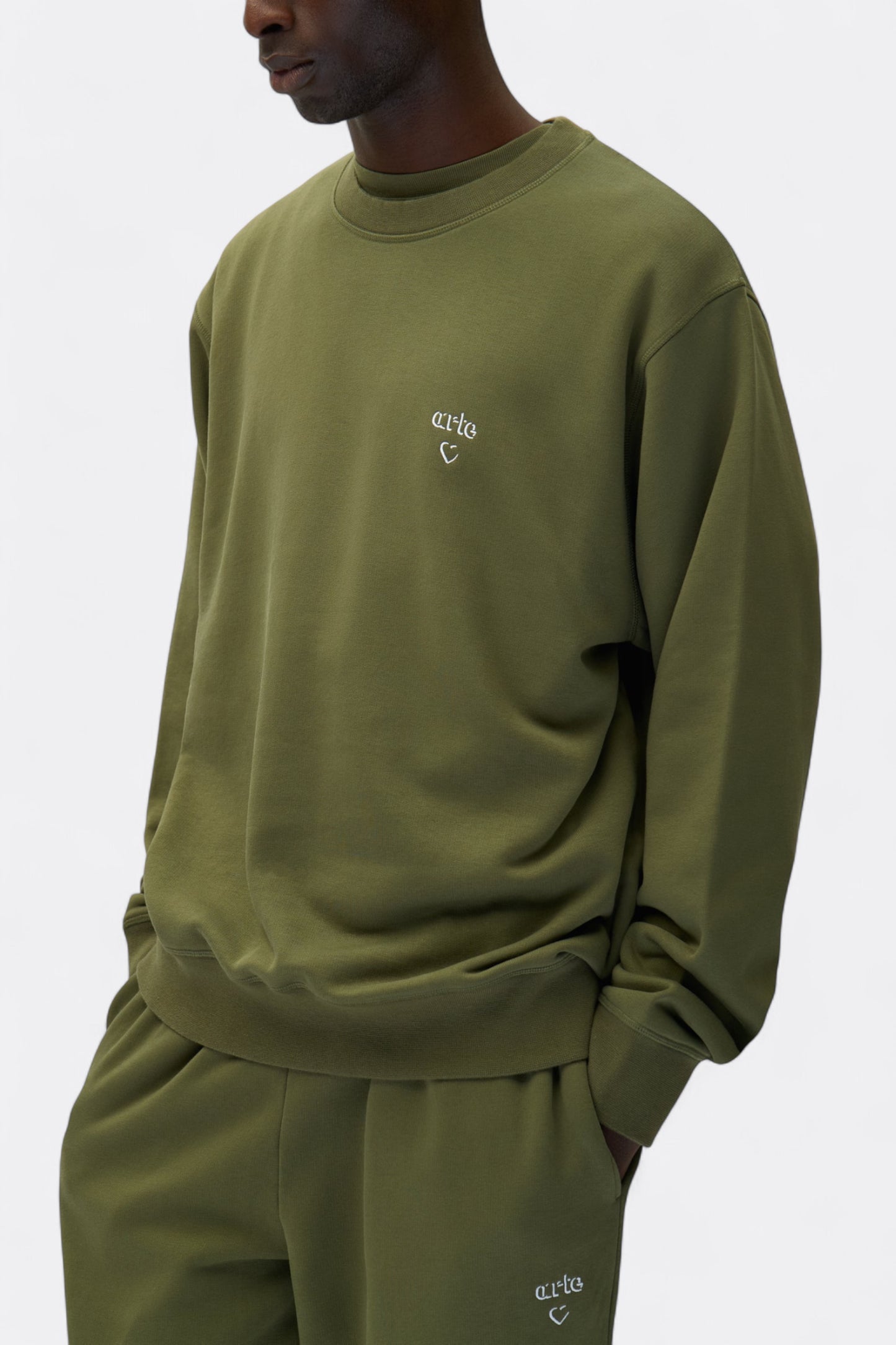 Arte - Arte Heart Crewneck (Green)