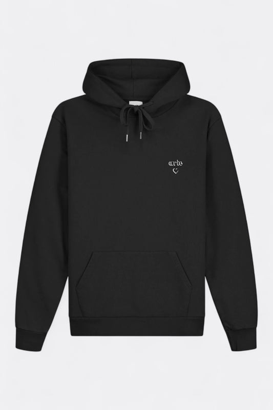 Arte - Arte Heart Hoodie (Black)