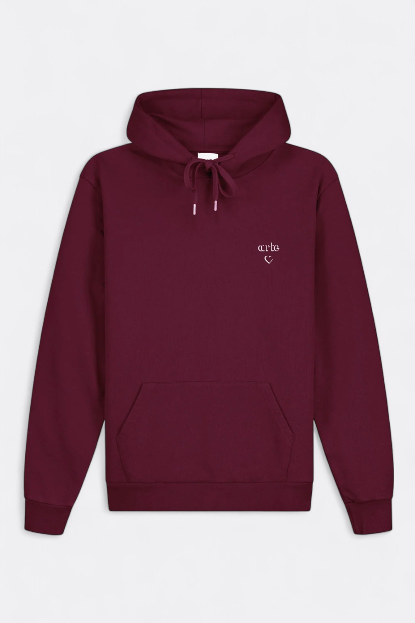 Arte - Arte Heart Hoodie (Bordeaux)