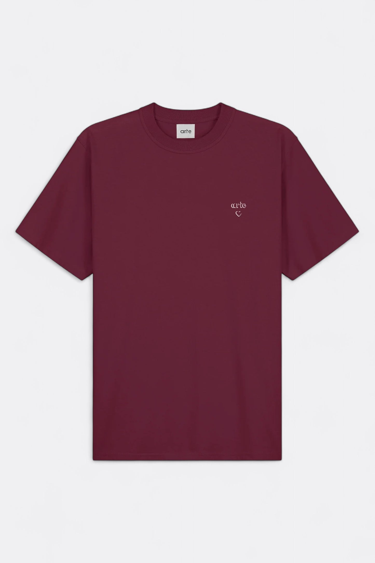 Arte - Arte Heart Logo T-Shirt (Bordeaux)