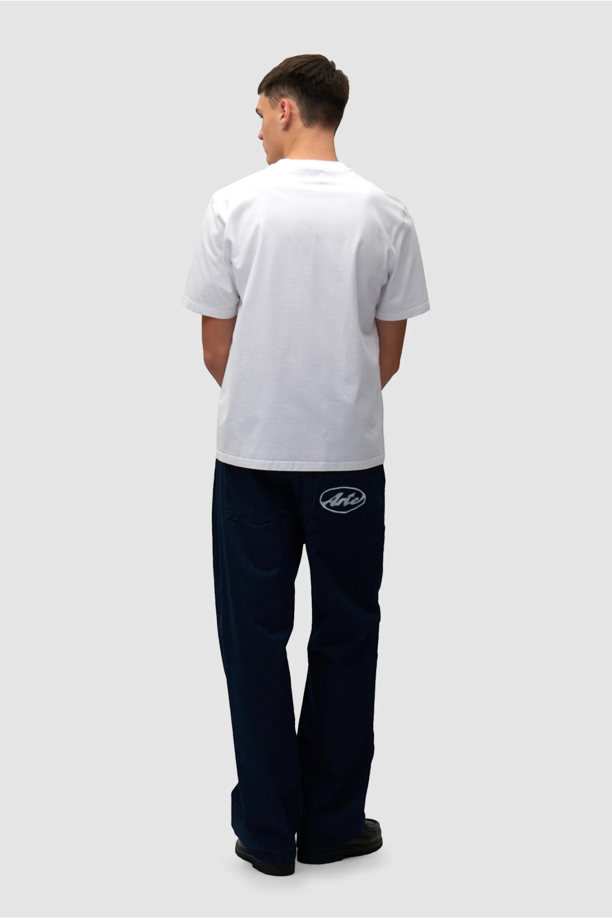 ARTE Heart Logo T-Shirt White | T-Shirt Coton Premium Broderie Cœur