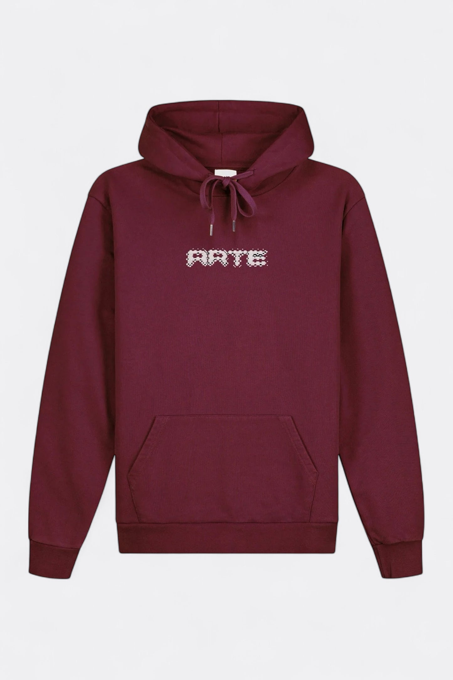 Arte - Arte Pixel Hoodie (Bordeaux)