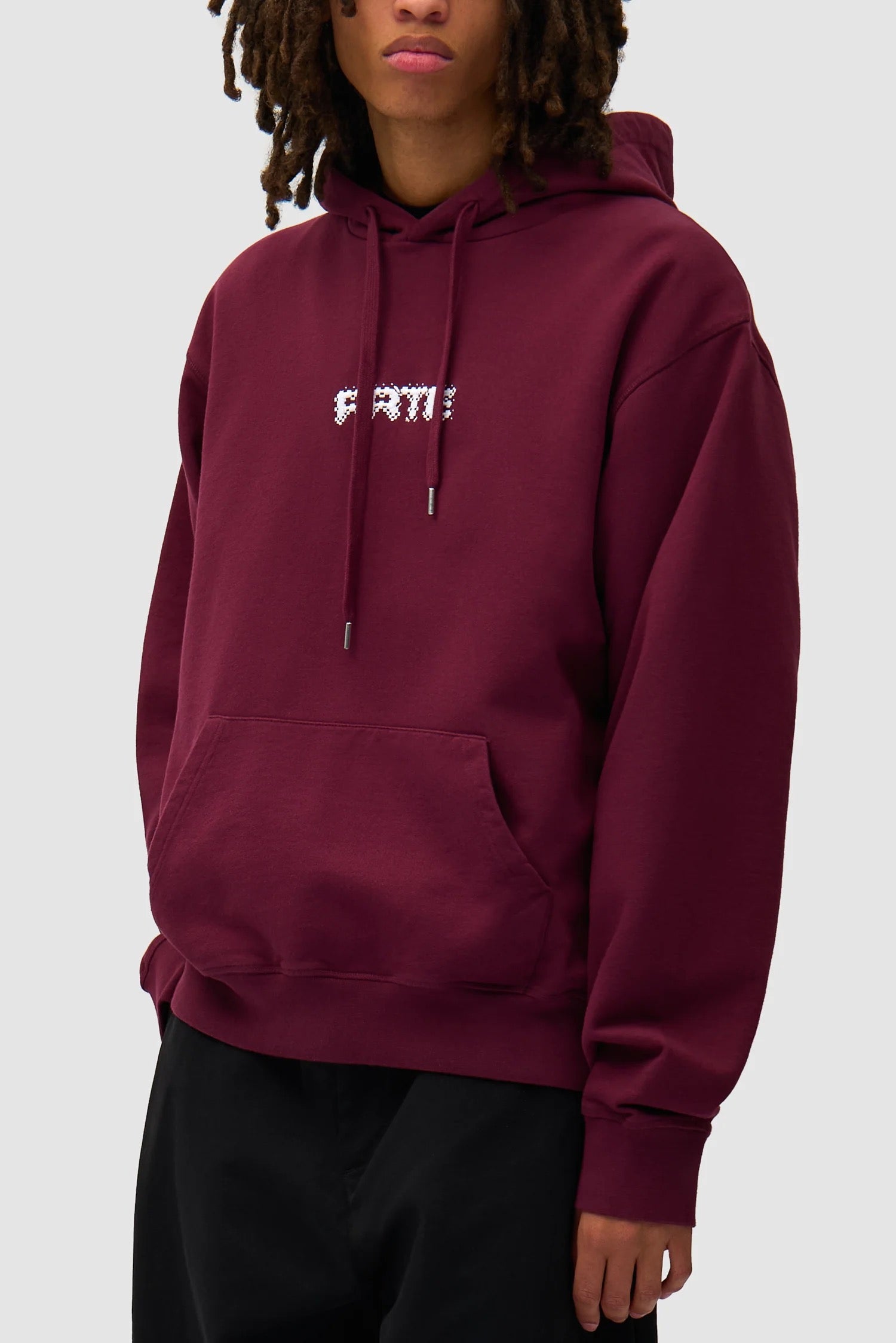 Arte - Arte Pixel Hoodie (Bordeaux)