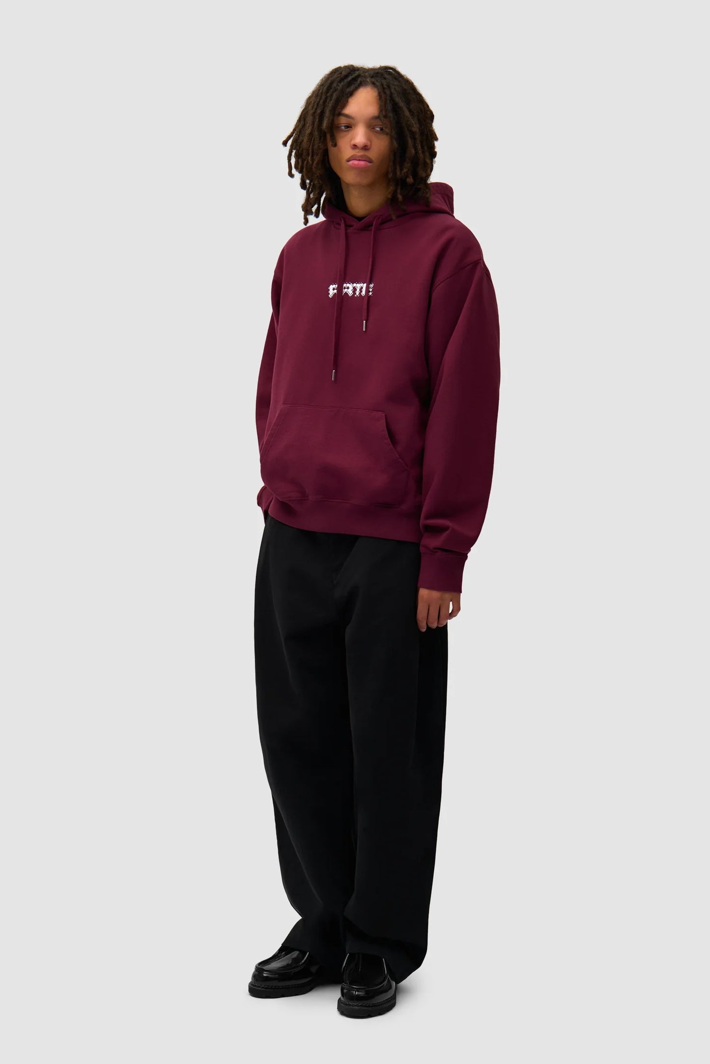 Arte - Arte Pixel Hoodie (Bordeaux)
