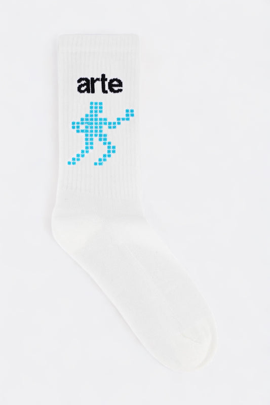 Arte - Arte Runner Socks (White)