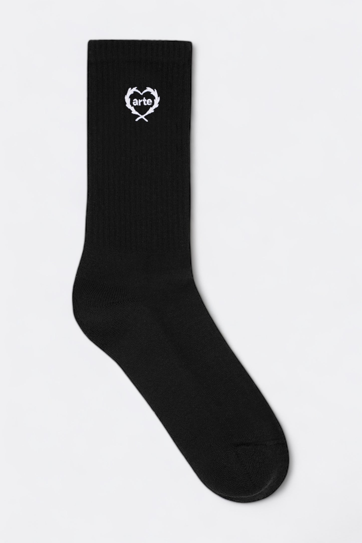Arte - Arte Small Heart Socks (Black)
