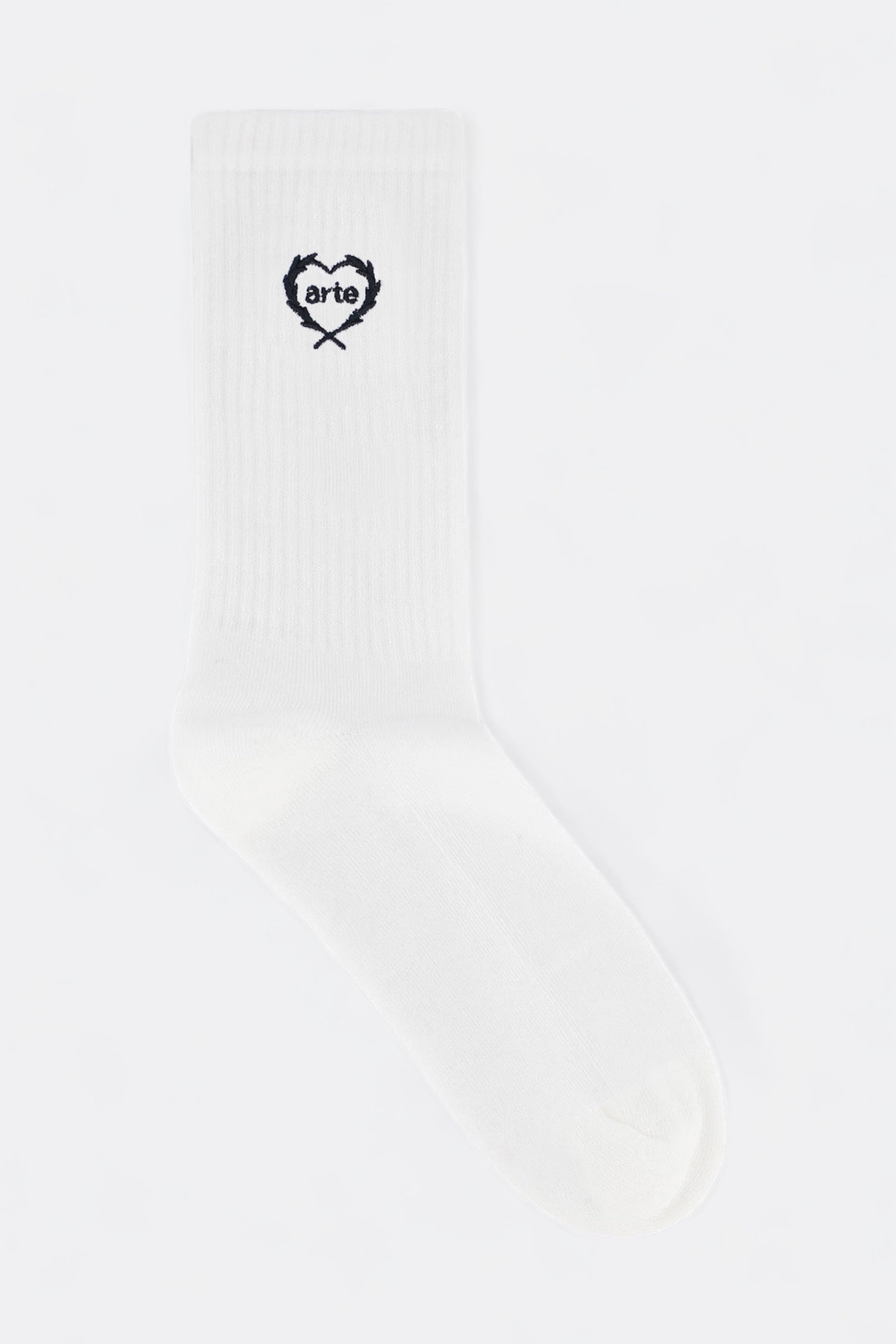 Arte - Arte Small Heart Socks (White)