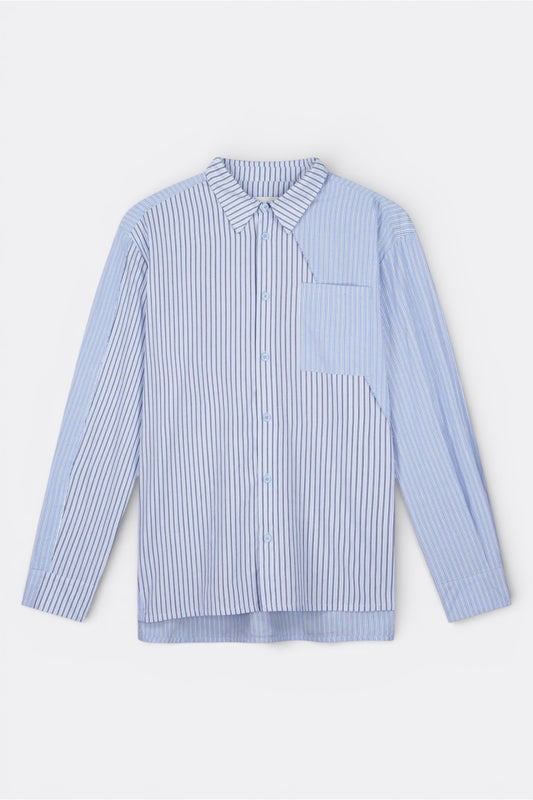 Chemise Arte Striped - Asymétrique - Coton Premium Portugal