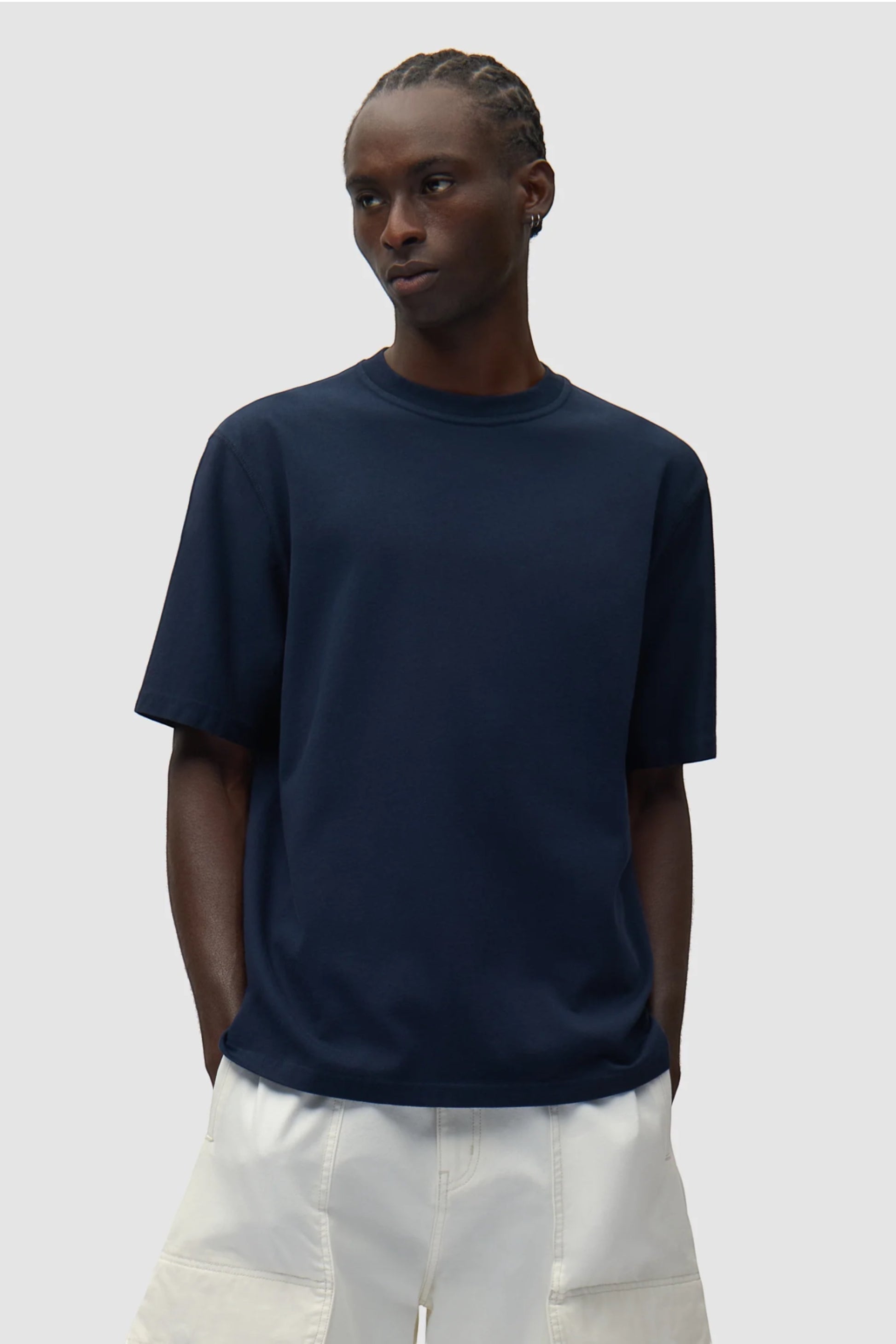 T-Shirt Arte Navy - Abstrait Dos - Coton Premium Portugal