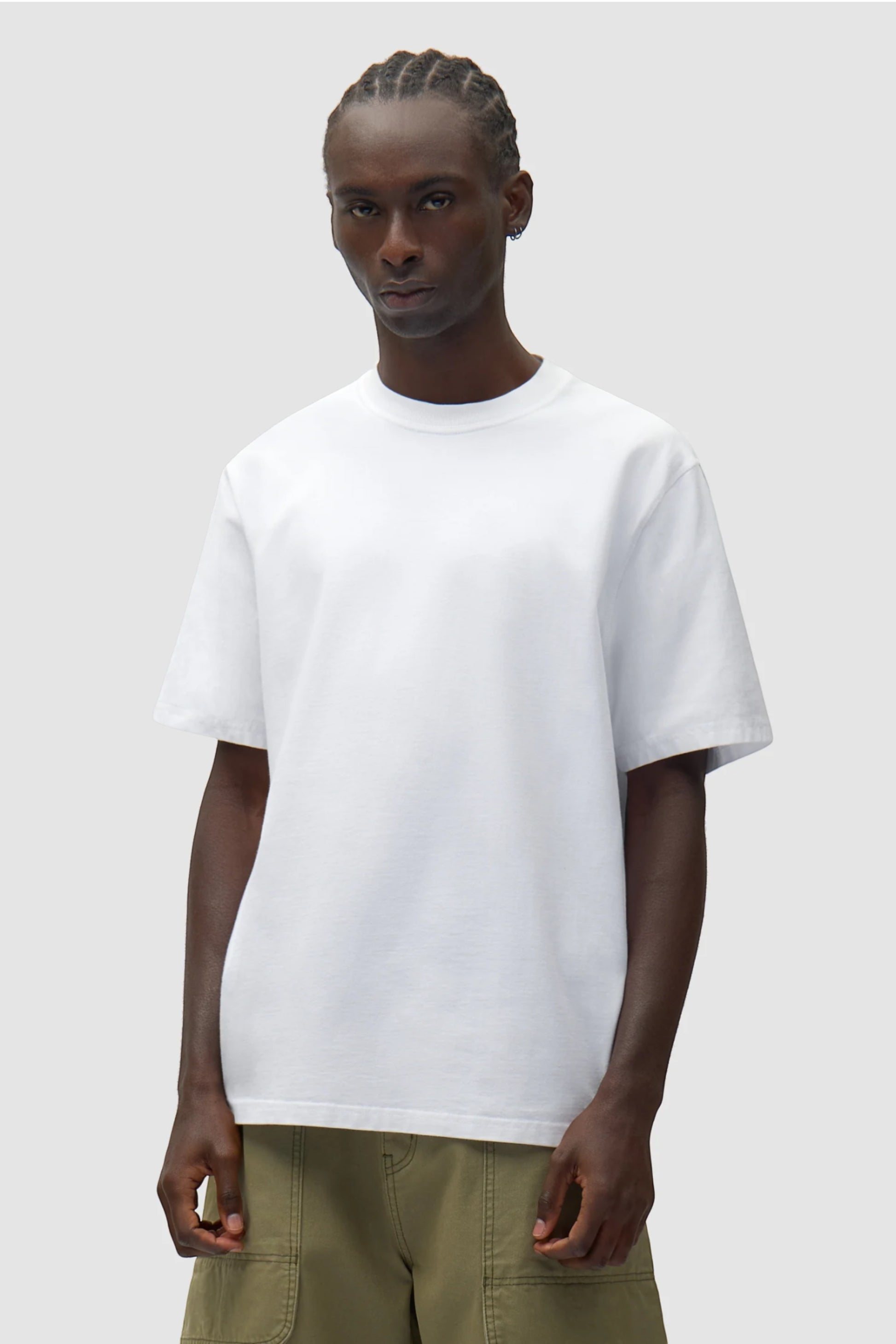 T-Shirt Arte White - Abstrait Dos - Coton Premium Portugal