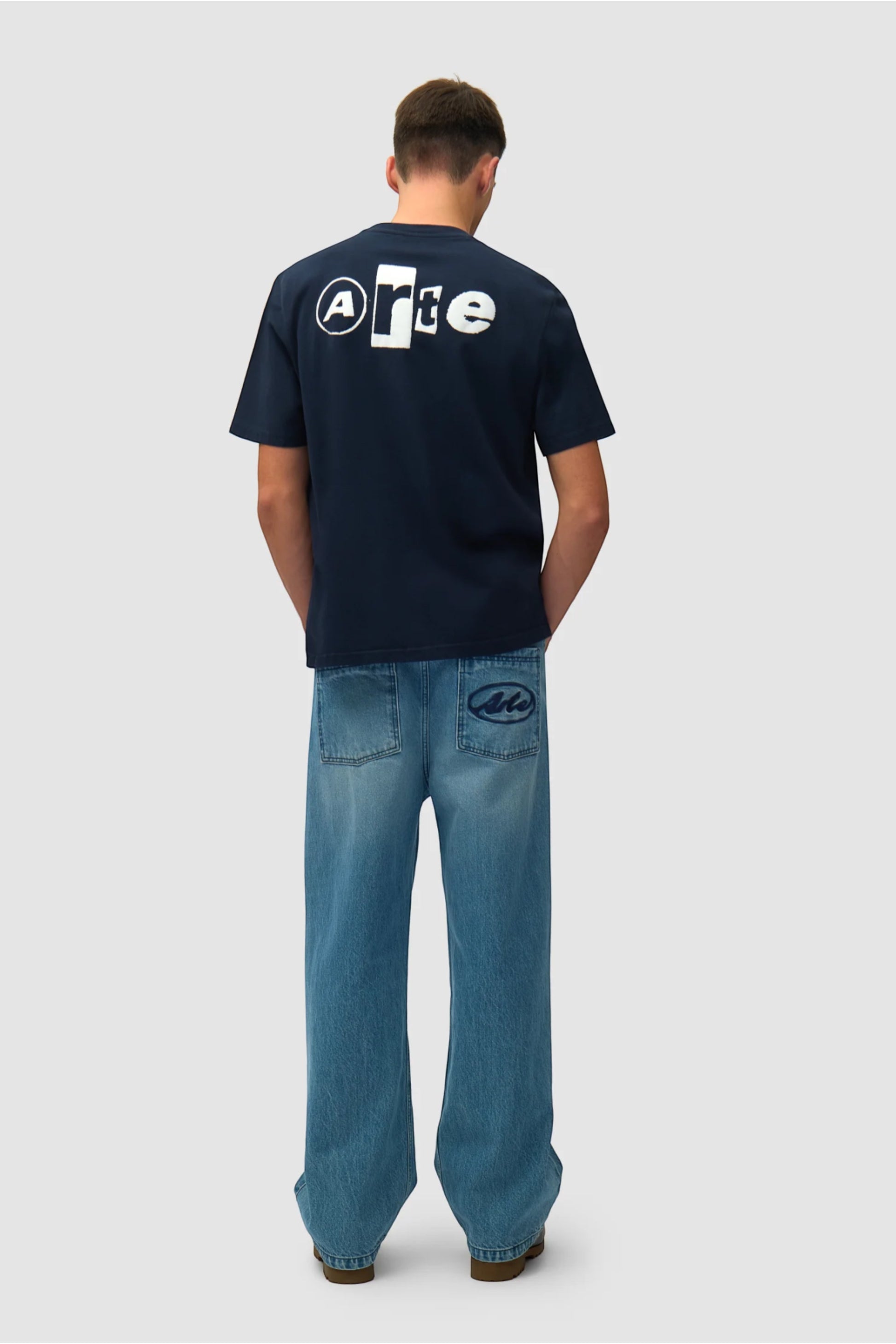 T-Shirt Arte Navy - Collage Dos - Coton Premium Portugal