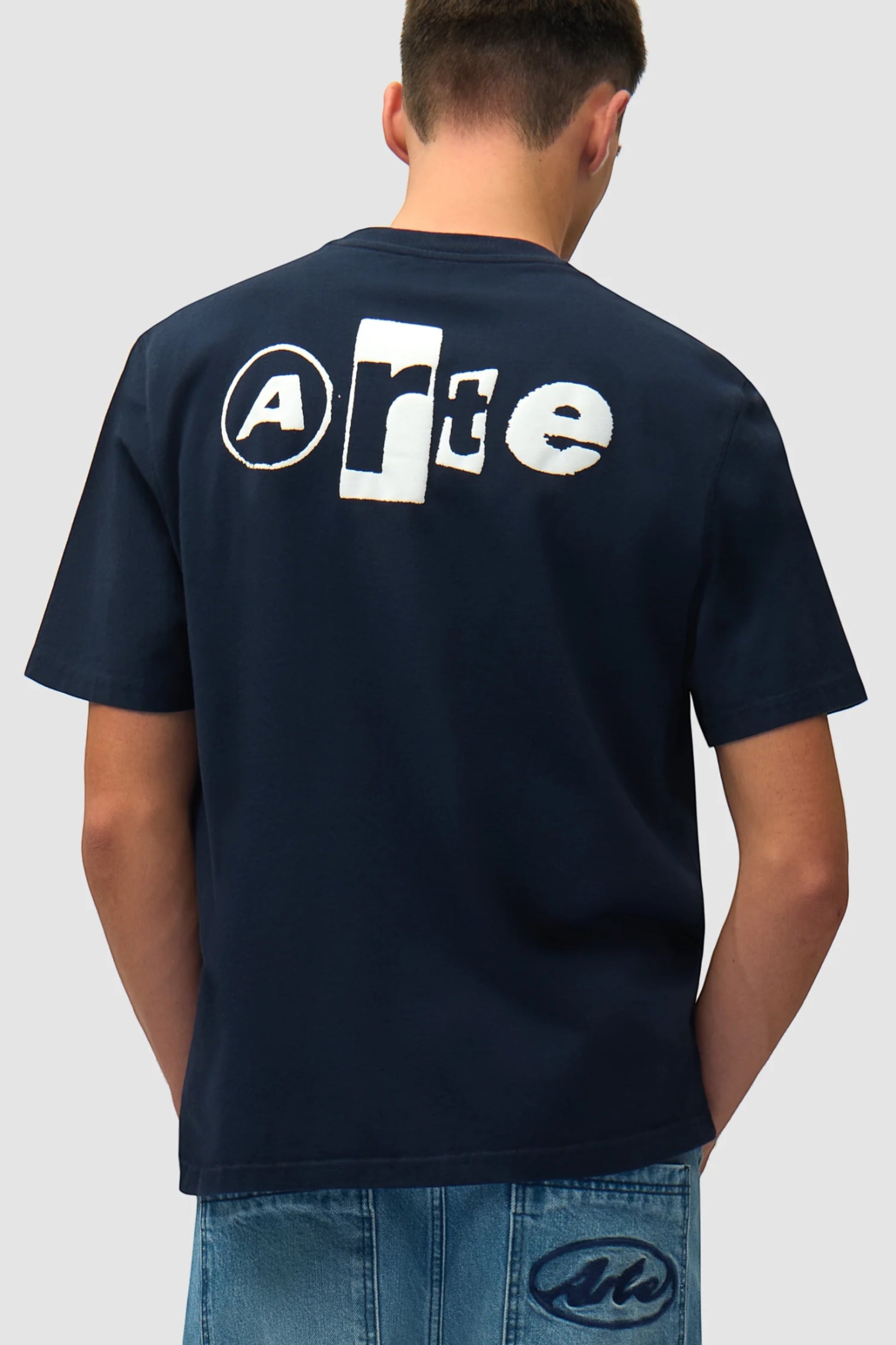 T-Shirt Arte Navy - Collage Dos - Coton Premium Portugal