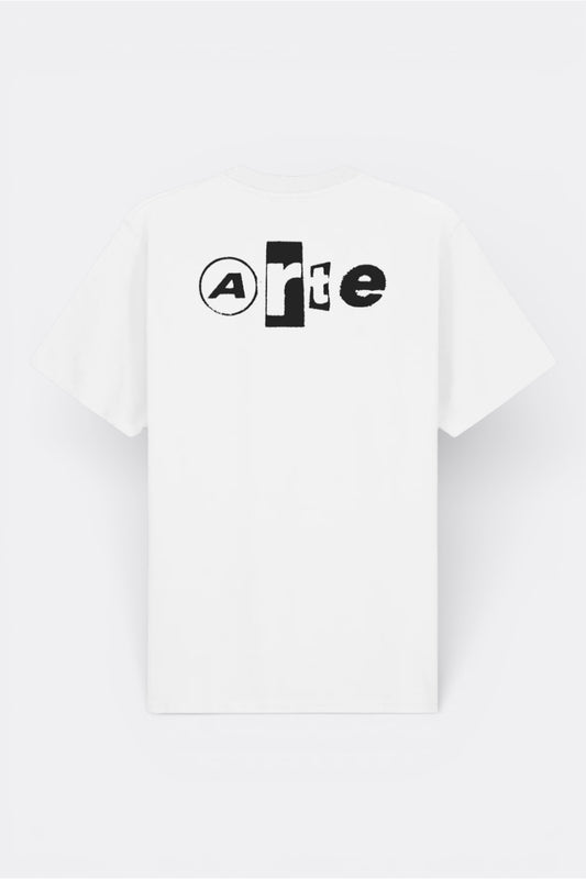 T-Shirt Arte White - Collage Dos - Coton Premium Portugal