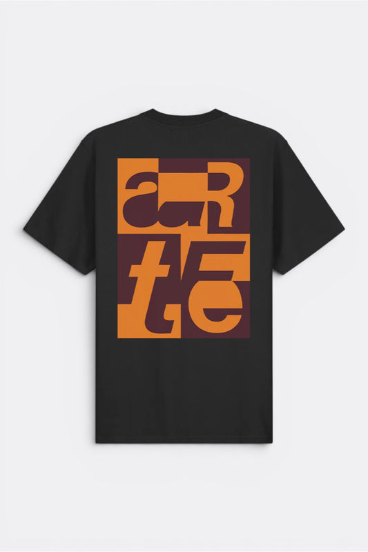 T-Shirt Arte Noir - Back Graphic - Coton Premium Portugal