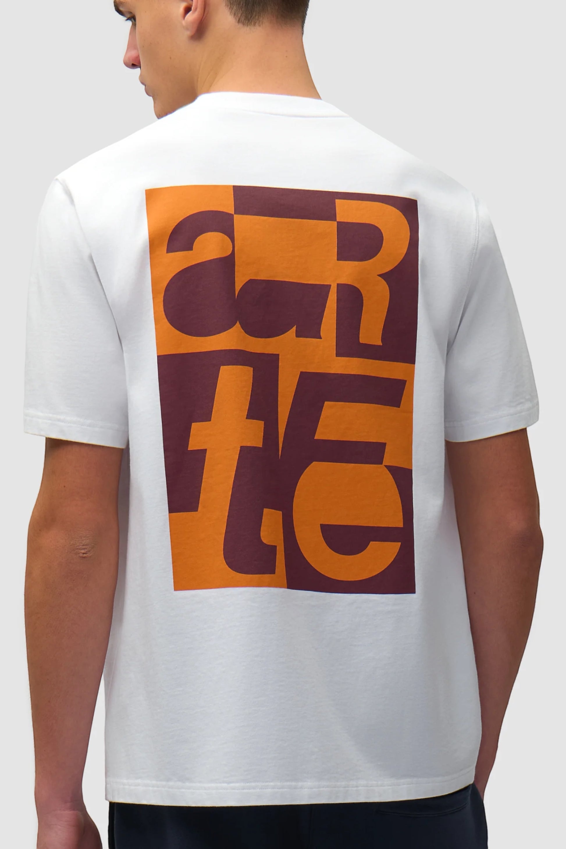 T-Shirt Arte White - Back Graphic - Coton Premium Portugal