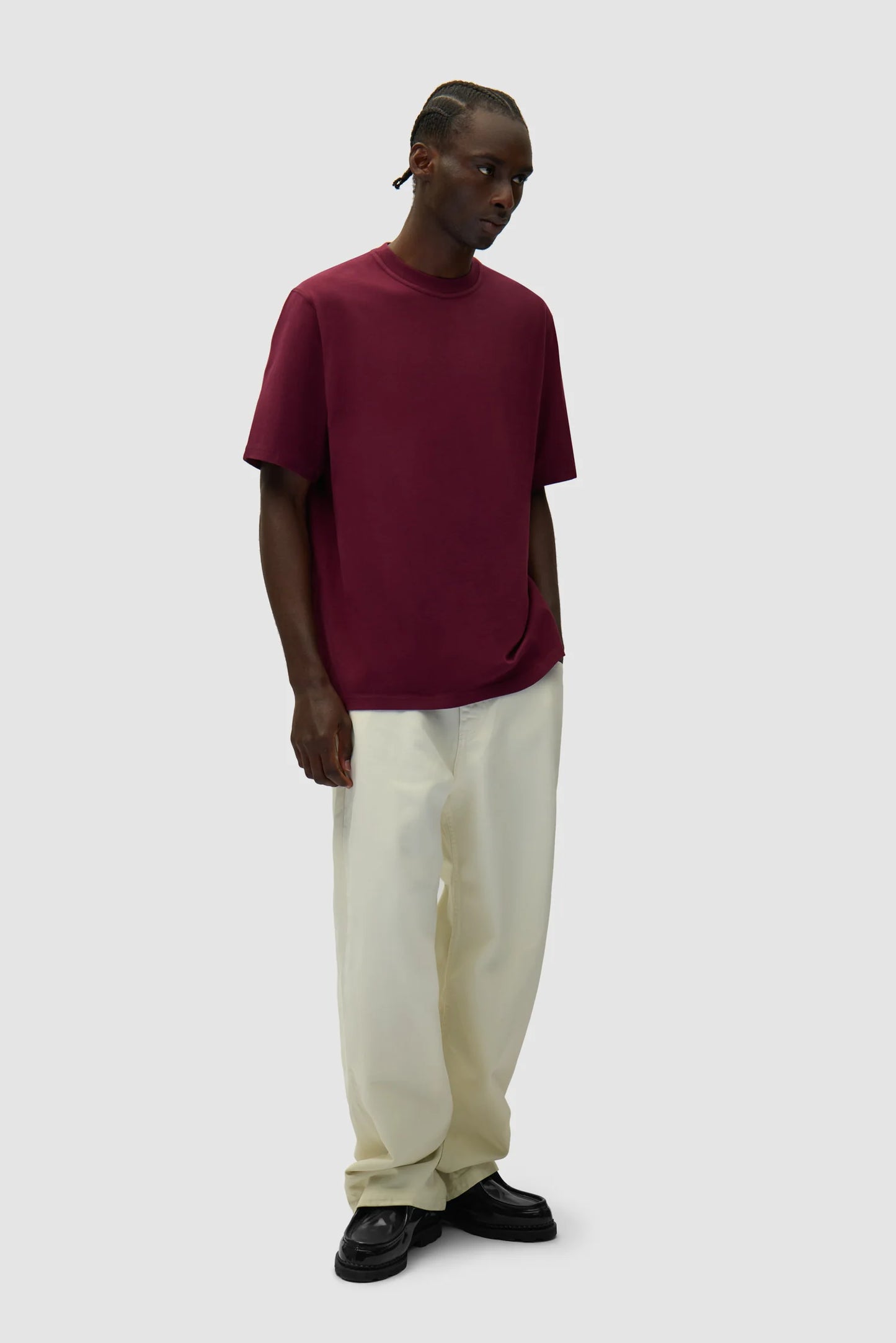 Arte - Back Pocket Graphic Pant (Cream)