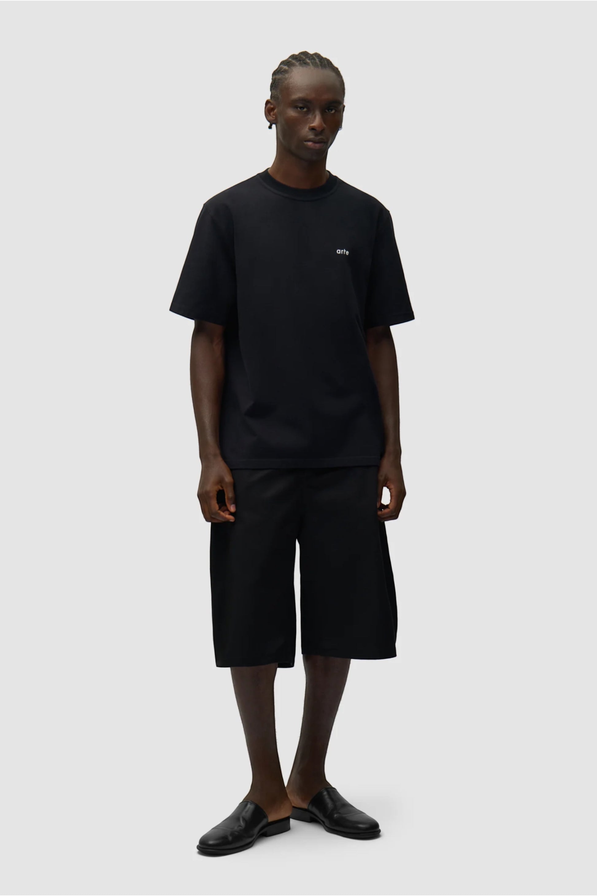 T-Shirt Arte Black - Poster Dos - Coton Premium Portugal