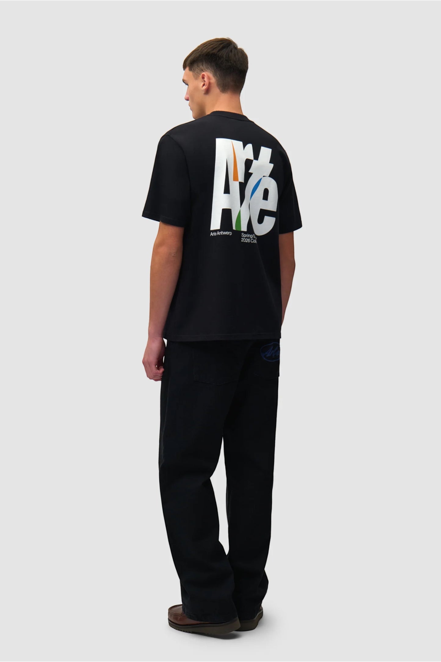 T-Shirt Arte Noir - Big Logo Back - Coton Premium Portugal