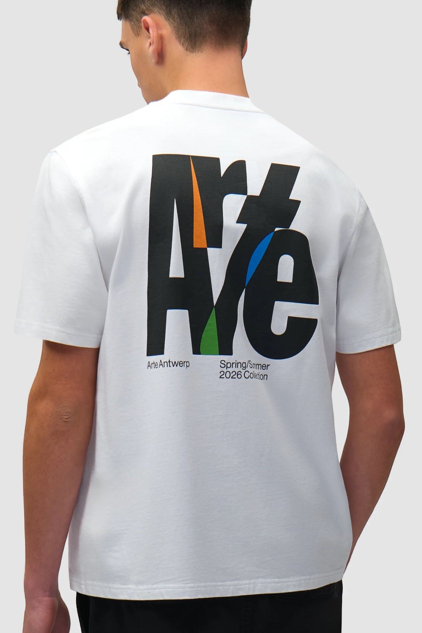 T-Shirt Arte Blanc - Big Logo Back - Coton Premium Portugal