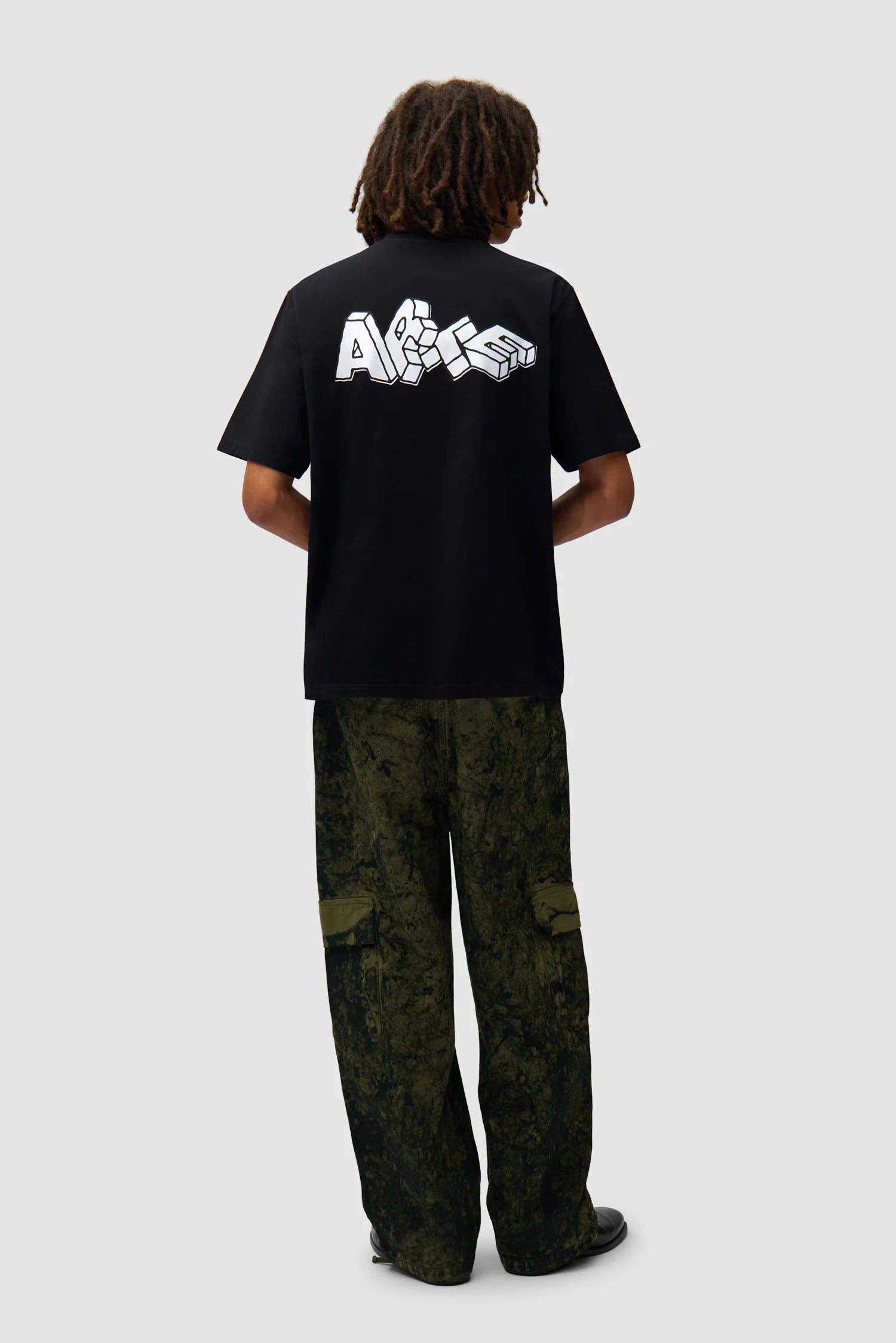 Arte - Blocks Print T-Shirt (Black)