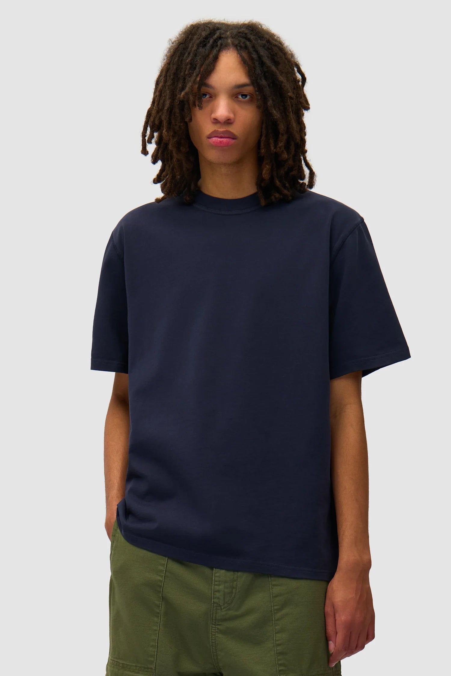 Arte - Blocks Print T-Shirt (Navy)