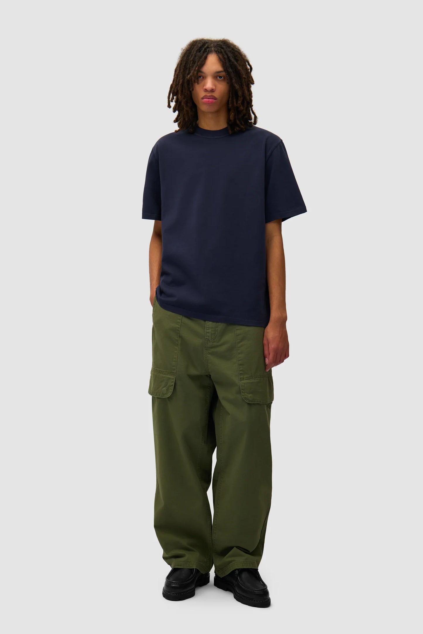 Arte - Blocks Print T-Shirt (Navy)