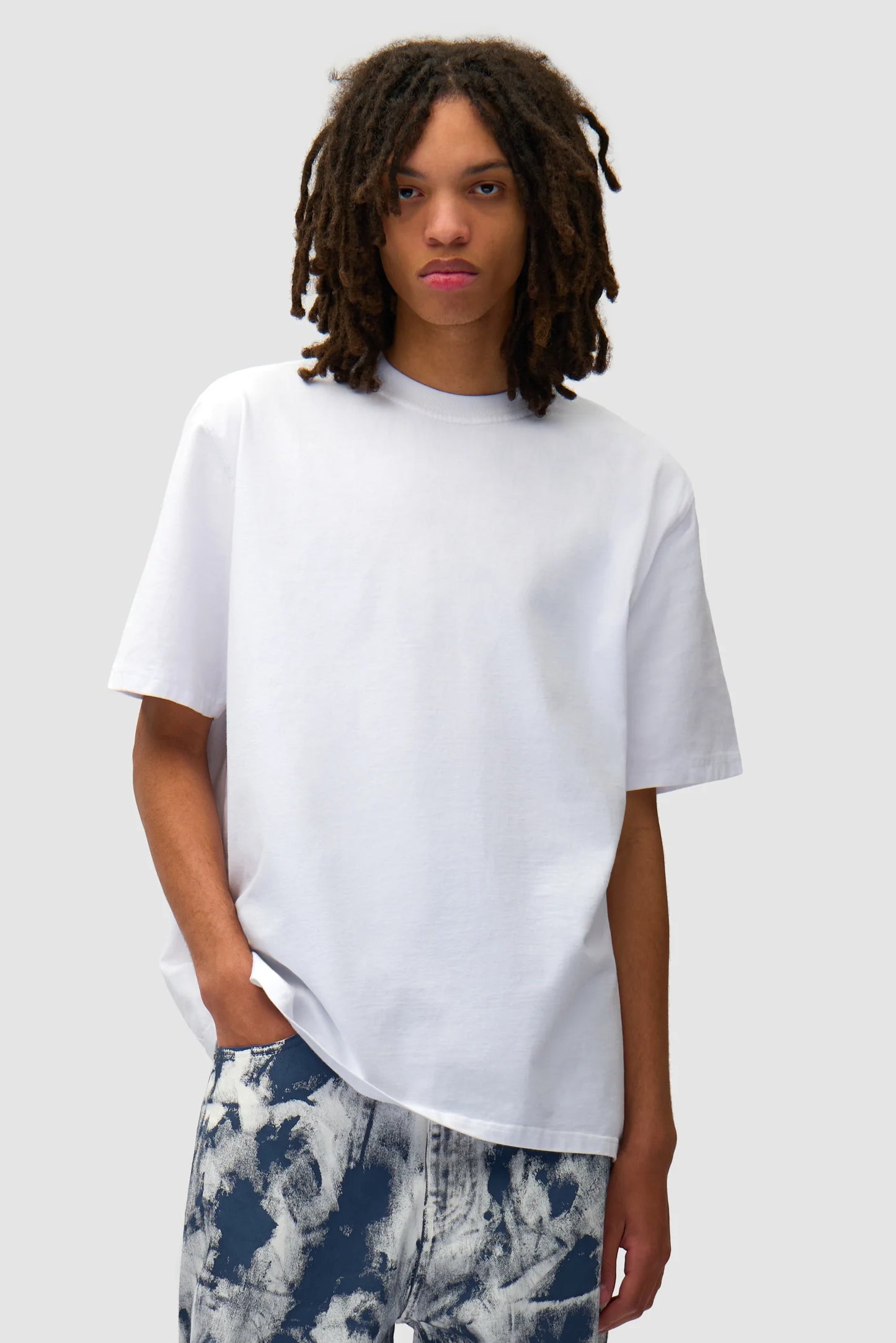 Arte - Blocks Print T-Shirt (White)