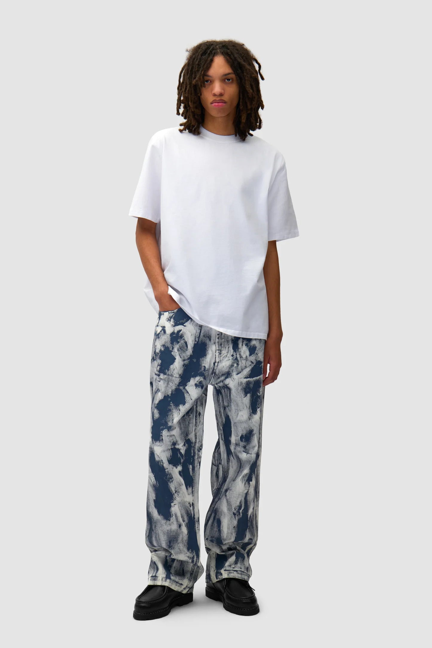 Arte - Blocks Print T-Shirt (White)